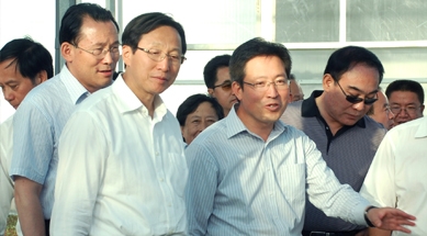 農(nóng)業(yè)農(nóng)村部黨組書(shū)記、部長(zhǎng)韓長(zhǎng)賦視察我公司